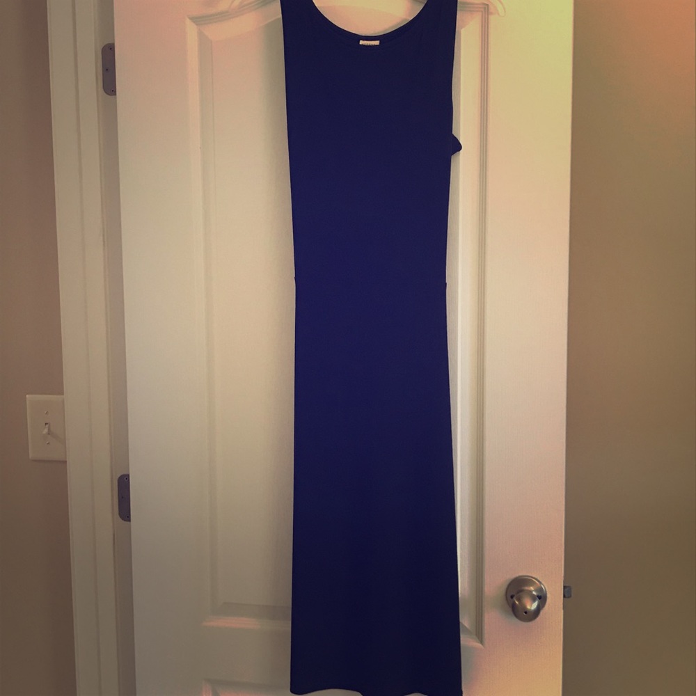 Black maxi dress szS